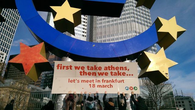 bloccupy Jan. 2105 vor EZB