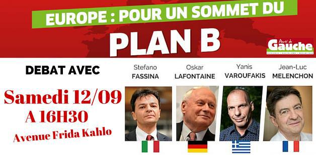 Plakat zur Veranstaltung in Paris am 12.Sept. 2015
