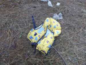 Lesbos: Schwimmweste