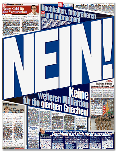 Bild-Zeitung: Selfies-Kampagne